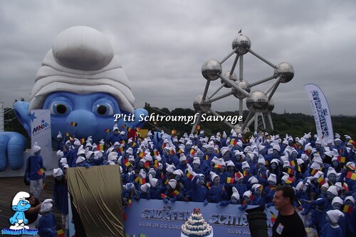 Global Smurf Day - Bruxelles