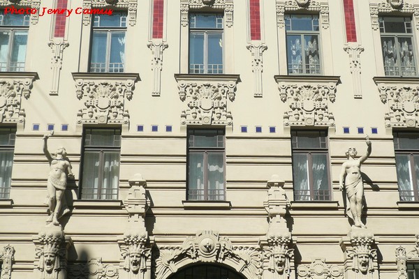 L'Art Nouveau dans la ville de Riga, en Lettonie !