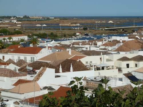 Tavira notre premiere petite ville de l'Algarve au Portugal.