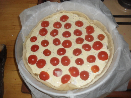 tarte tomate mozarella toute simple