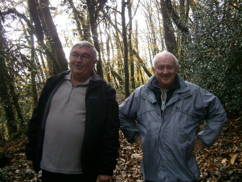 Rando à Hennebont ce 20 11 2023 . Nous étions 25 randonneurs pour marcher le long du Blavet avec un temps agréable .