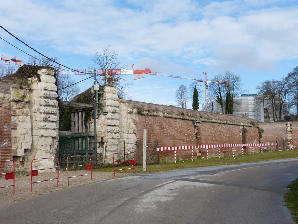 La Citadelle d'Amiens en travaux