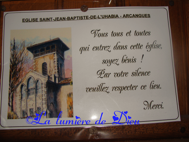 Arcangues : église saint Jean-Baptiste