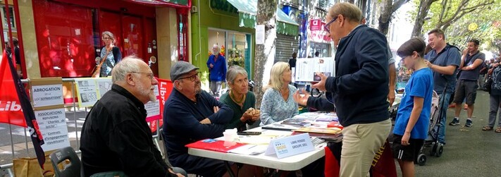 La Libre Pensée était présente au forum des associations à Digne les Bains le 11 09 22 de 10h à 17h.