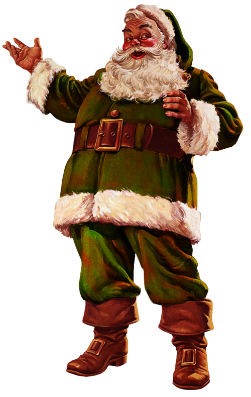 Père Noël vert