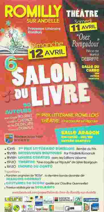 Salon du livre - Printemps Littéraire Romillois 