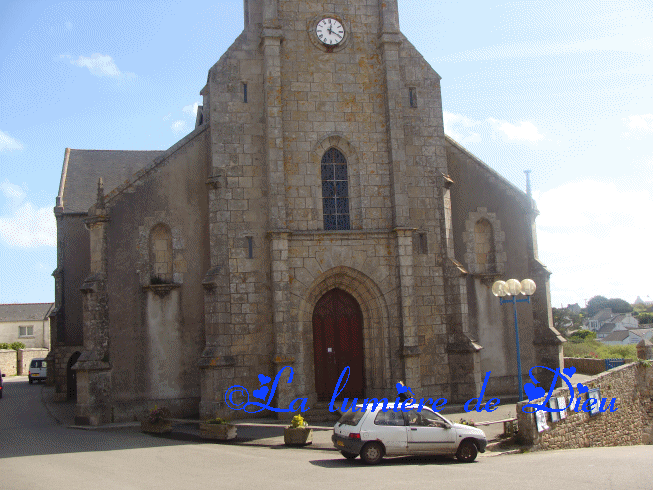 île d'Ouessant : église saint Pol Aurélien