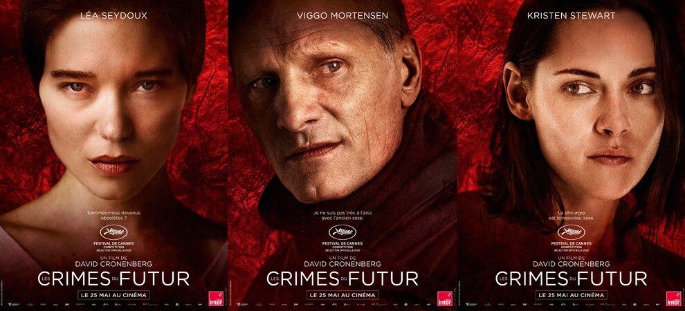 Les photos et video de Cannes 2022 pour "LES CRIMES DU FUTUR" avec Viggo Mortensen, Léa Seydoux et Kristen Stewart - Actuellement au cinéma