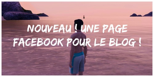 NOUVEAU: La Page Facebook du blog :D