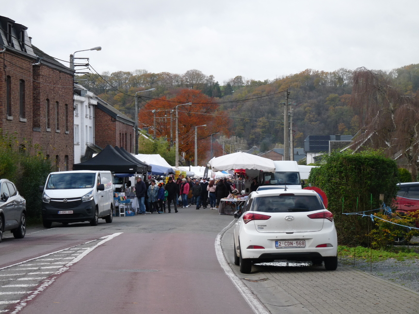 Hier, la foire saint Martin