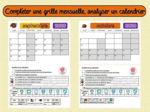 LaCatalane à la maternelle: Calendrier perpétuel