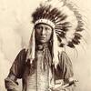 Chief Lone Bear. Oglala Lakota. ca. 1890. Photo by D.H. Spencer