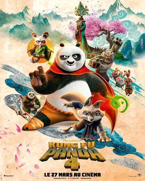 Découvrez la bande-annonce de Kung Fu Panda 4 avec Jack Black, Awkwafina, Viola Davis, Dustin Hoffman - Le 27 mars 2024 au cinéma