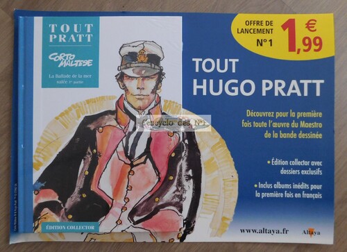 N° 1 Collection BD Tout Pratt - Lancement