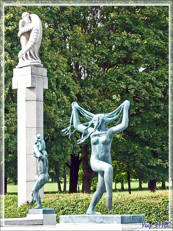 Parc de sculptures Gustav Vigeland (Installation Vigeland) - Oslo - Norvège