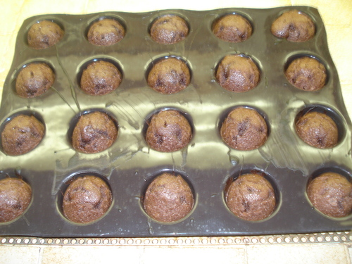 Des Mini Muffins au Chocolat selon Christophe Felder