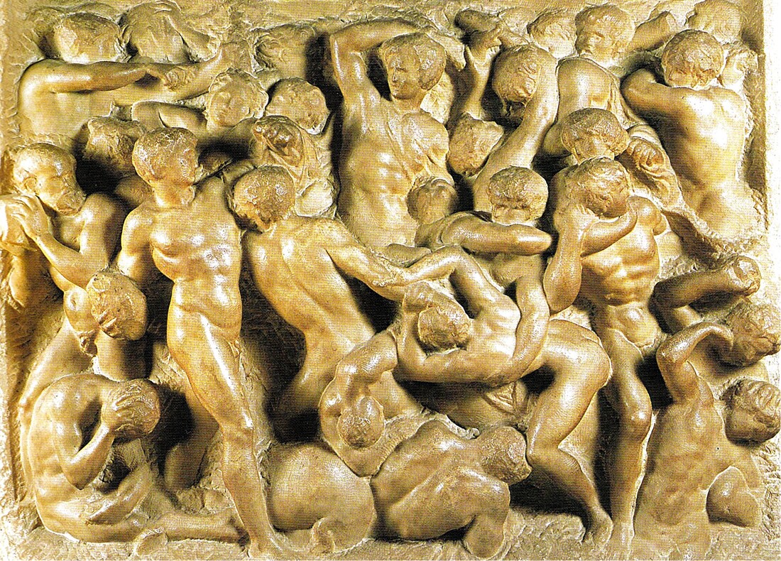 *Le combat des Centaures (1492-Michel-Ange)