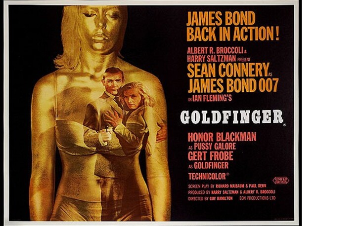 GOLDFINGER - JAMES BOND BOX OFFICE 1965