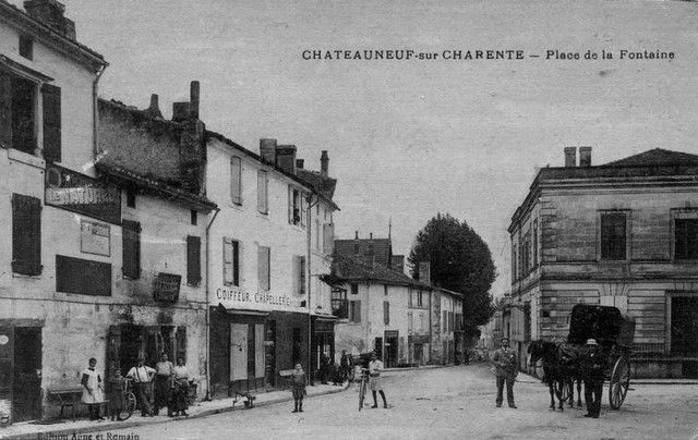 Blog de sylviebernard-art-bouteville : sylviebernard-art-bouteville, Châteauneuf-sur-Charente - CARTES POSTALES