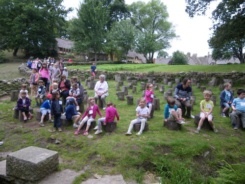 sortie scolaire du 18 juin : village de Poul Fetan- Quistinic