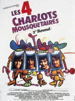 4 CHARLOTS MOUSQUETAIRES