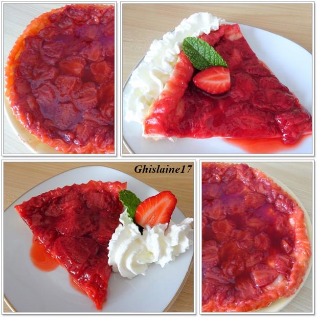 Tarte Tatin Aux Fraises Ghislaine Cuisine