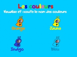 Pour apprendre les couleurs aux plus petits ..