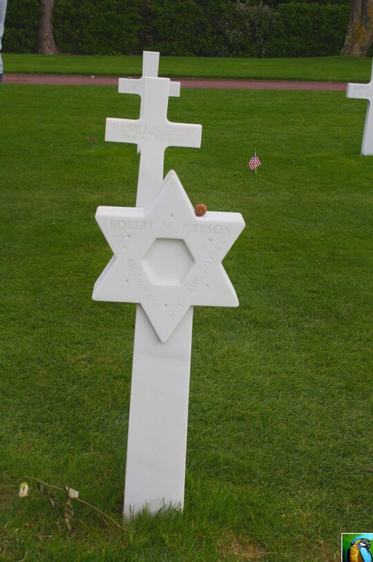 NORMANDIE mai 2017: Cimetière de Colleville