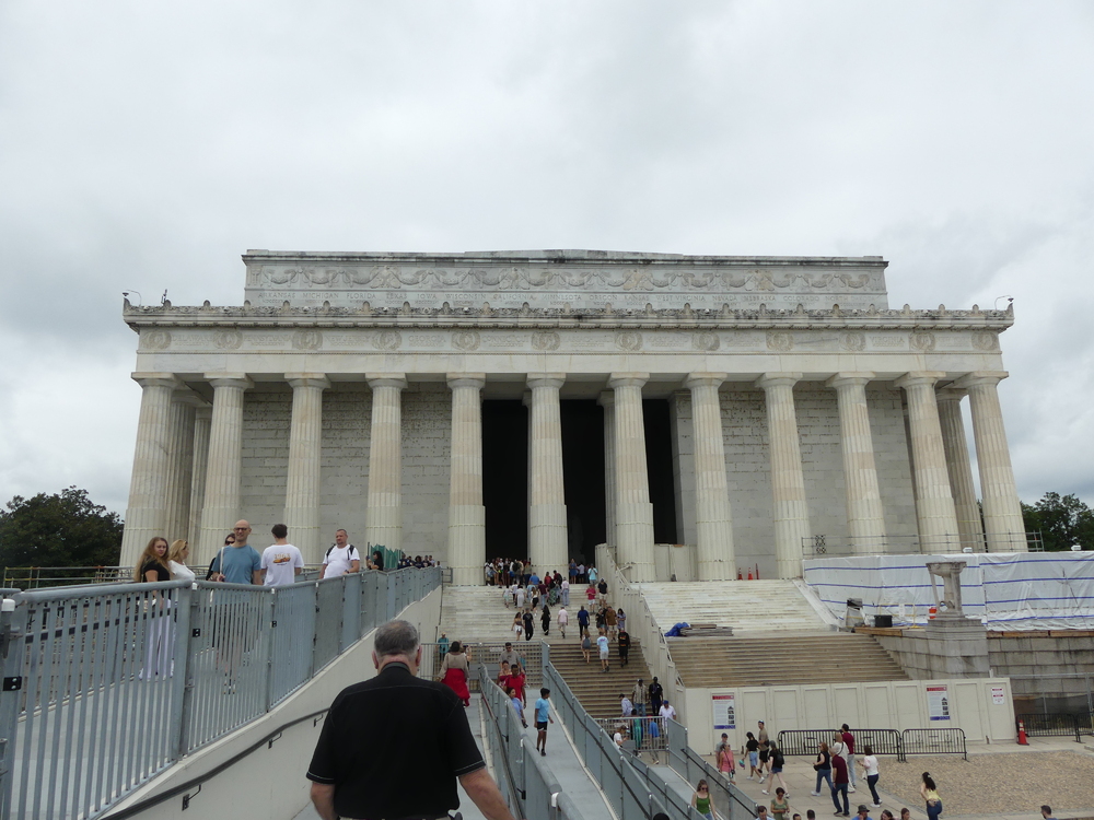 JOUR 1 - WASHINGTON - LE  MALL  ET  LES  MEMORIALS