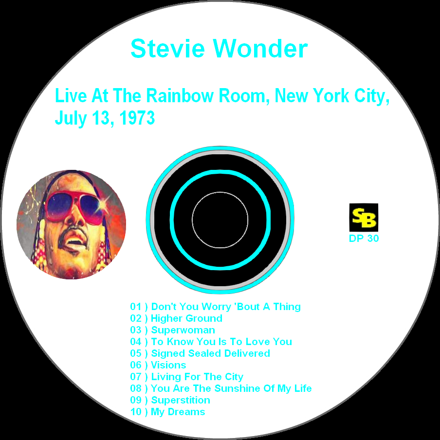 Stevie Wonder Cd Live At The Rainbow Room New York City