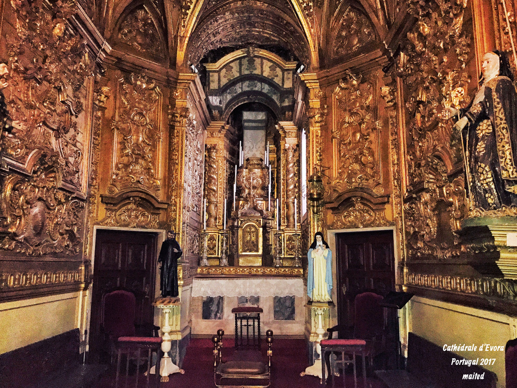 Cathédrale-basilique Notre-Dame-de-l'Assomption d'Évora/Portugal 2017 - 2