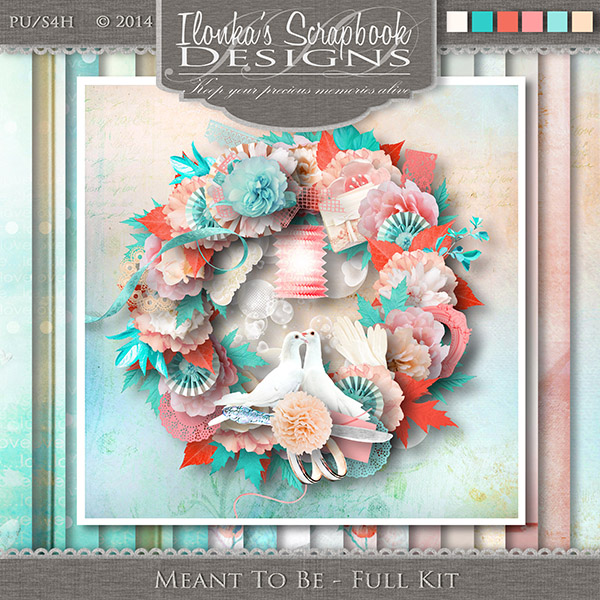 Meant To Be by Ilonka Scrapbook Designs