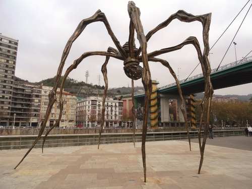 Autour du musée Guggenheim à Bilbao en Espagne (photos)
