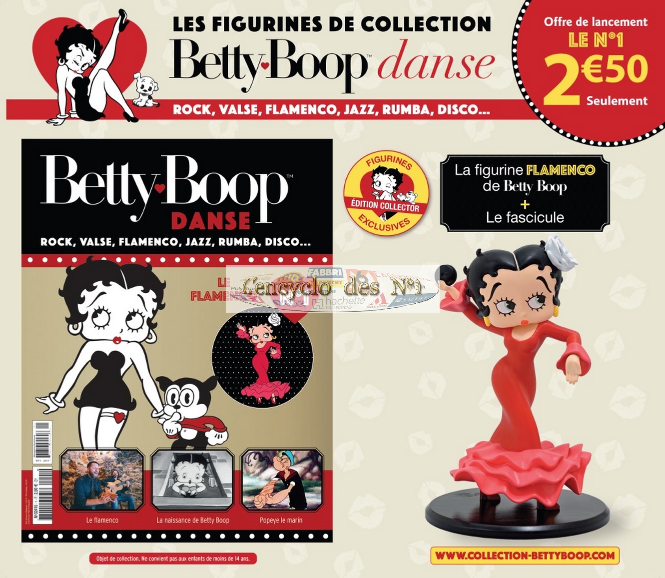 N° 1 Betty Boop dance - Lancement - L' encyclo des N° 1