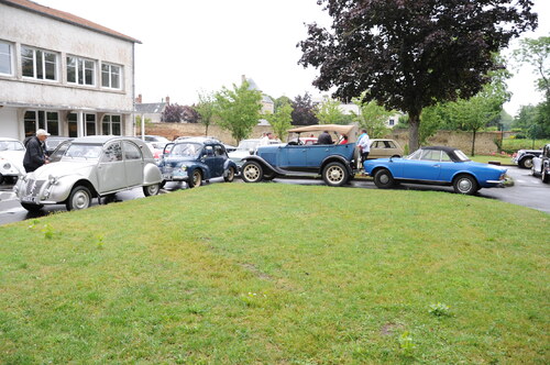Pique - nique à Romorantin le 6 juillet 2014 avec visite du musée Matra et de son expo Citroën puis du musée de Sologne et son expo camp américain