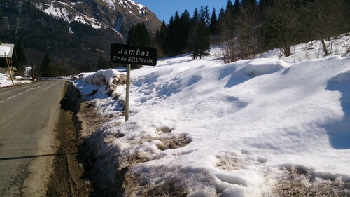 première étape:col de Jambaz