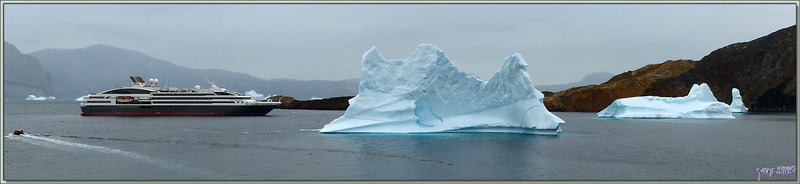 Retour à bord ... - Akudleq - Région d'Uummannaq - Groenland