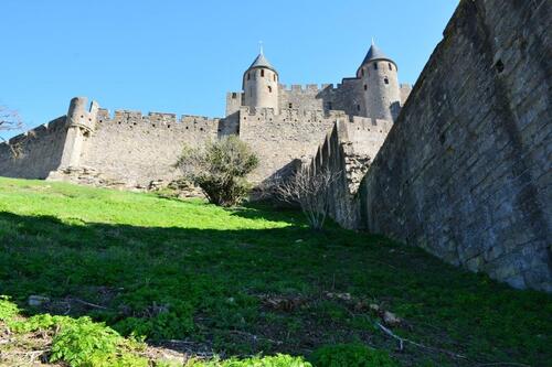 Le château Comtal de la Cité à Carcassonne