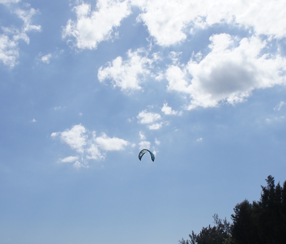 Kitesurf à la Saline -