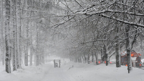 Russie neige du lundi 4 février 2013 photos