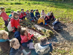 maternelle : classe dehors du 17 novembre 2022