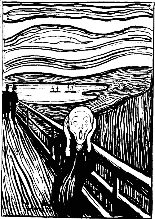 "Le Cri" d'Edvard Munch