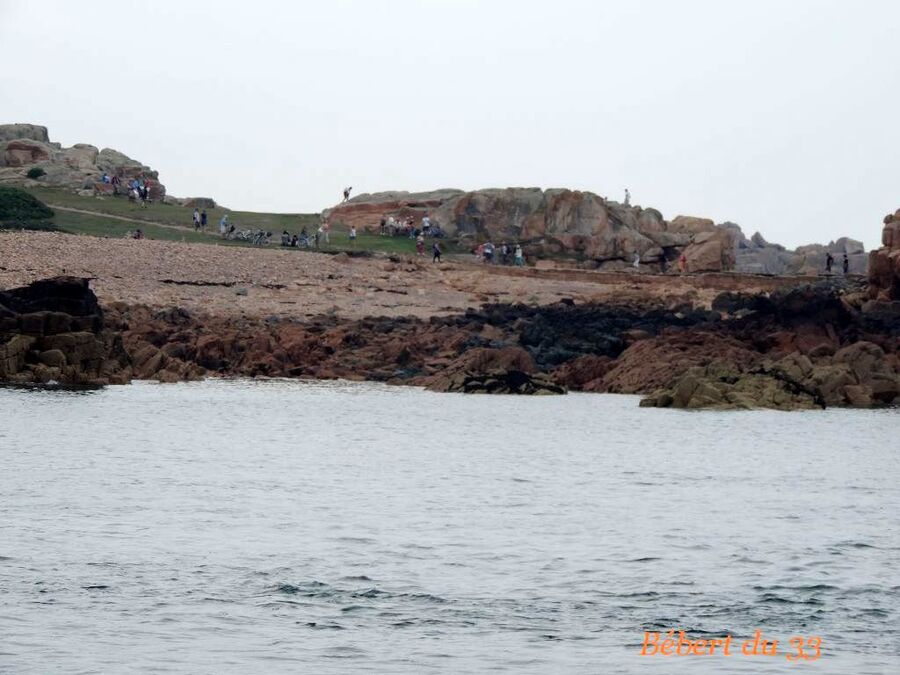 l'Ile de Bréhat dans les côtes d'Armor