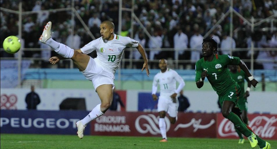 Mardi 19.11.2013 à Blida EN-Burkina Fasso 1-0 Qualifié pour le brésil 2014
