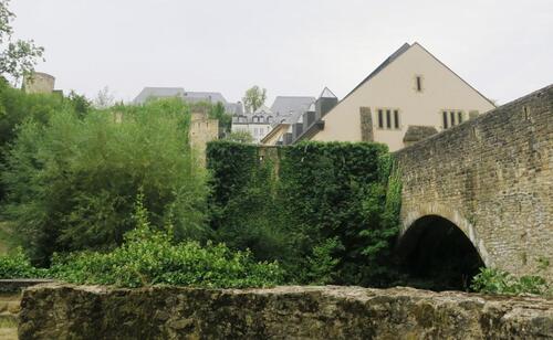 La forteresse datant du XVème siècle à Luxembourg 