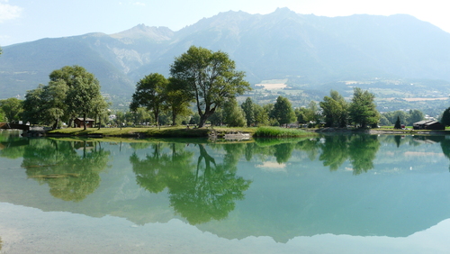 Plan d'eau des Eygliers.