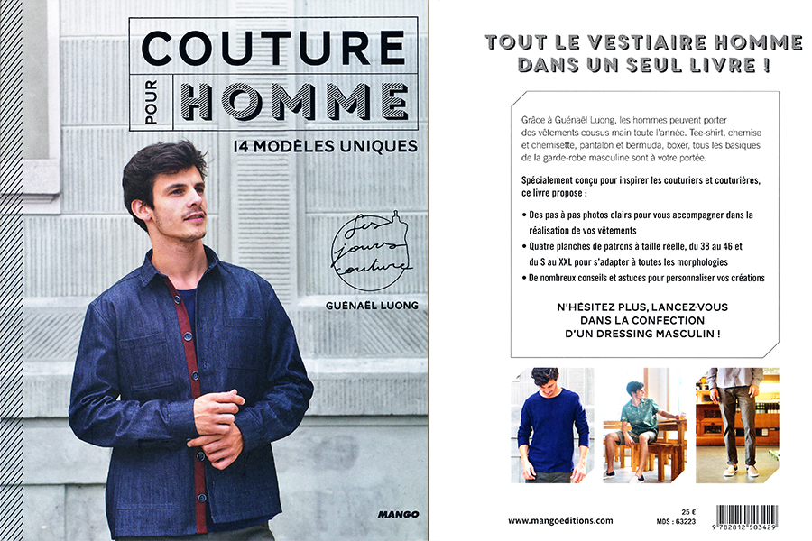 Livre Couture pour Hommes Guénaël Luong - Marmotta Couture
