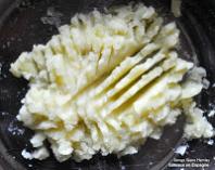 pomme terre cuite ecrassee