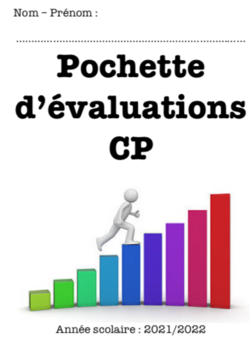 Etiquettes à coller sur les pochettes d’évaluations CP et CE1 (année scolaire : 2021/2022)
