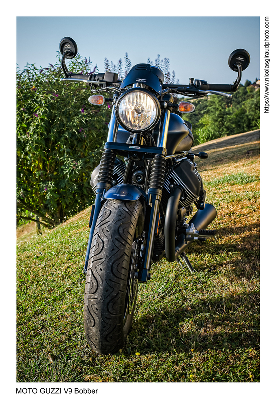 1000 premiers km en MOTO GUZZI V9 Bobber